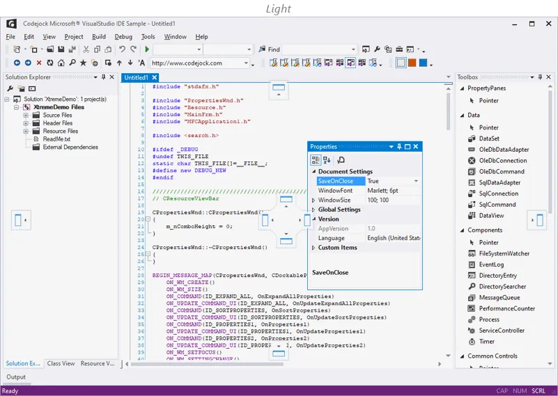 Visual Studio 2015 风格主题