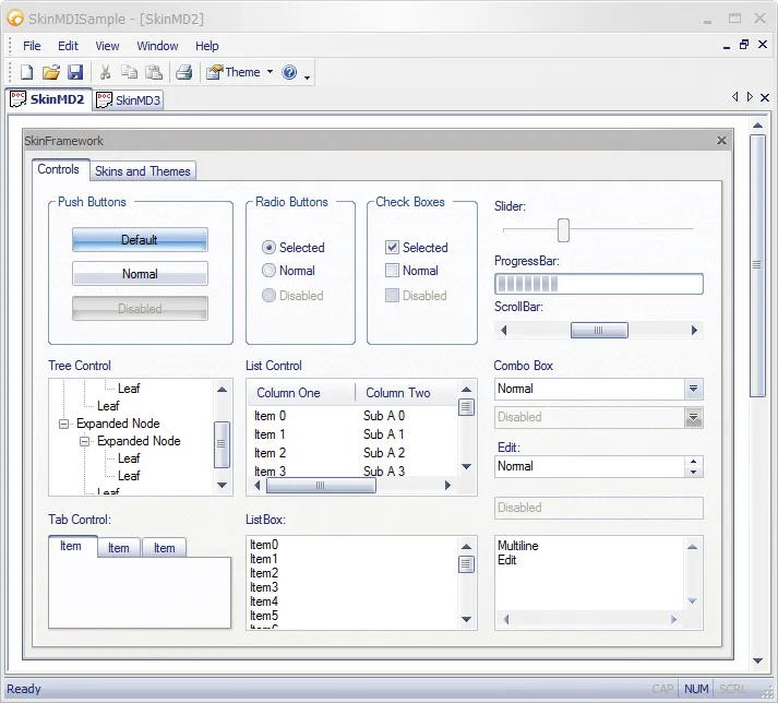 Office 2007 Aqua 视觉样式