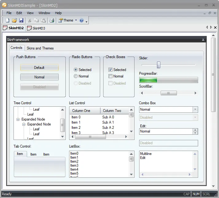 Office 2007 黑色视觉样式