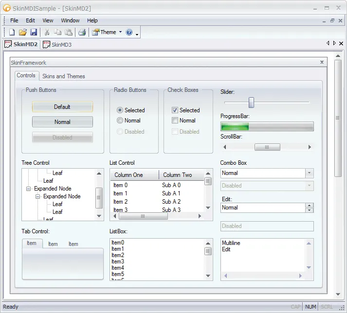 Office 2007 银色视觉样式