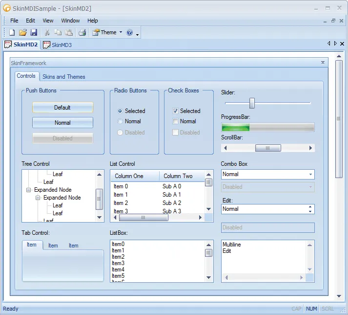 Office 2007 蓝色视觉样式
