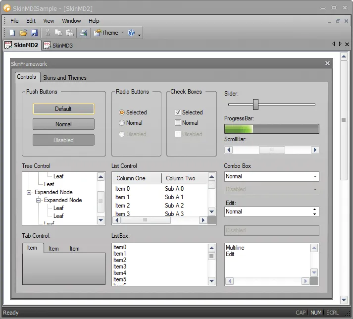 Office 2010 黑色视觉样式