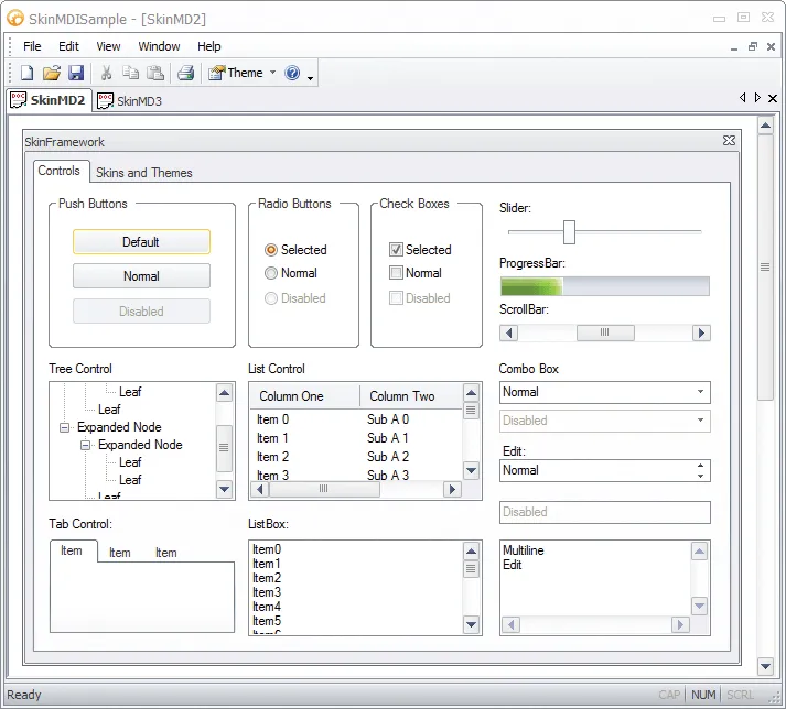 Office 2010 银色视觉样式