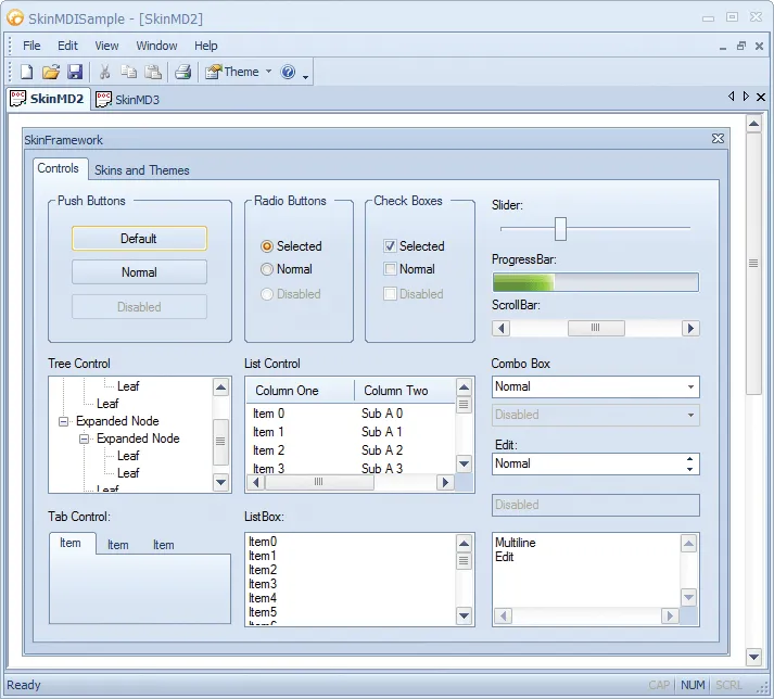 Office 2010 蓝色视觉样式